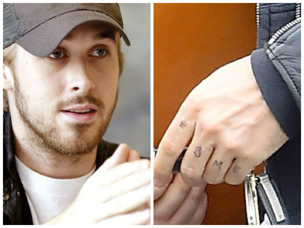 Ryan Gosling is a Tattooed Dude Photo 2472303  Ryan Gosling Photos  Just  Jared Entertainment News