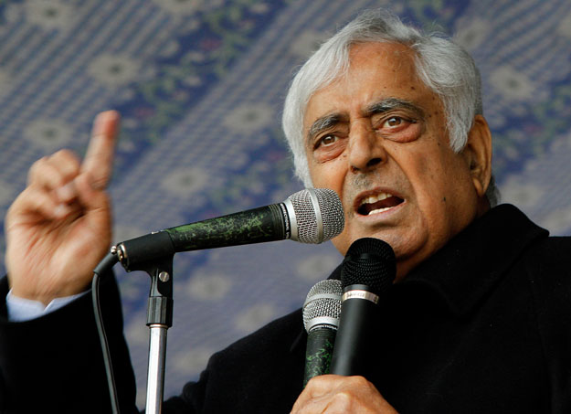 indian kashmir cm mufti sayeed photo afp