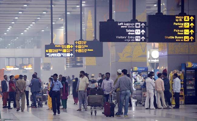 over 200 pakistani passengers are stranded at new delhi airport photo afp