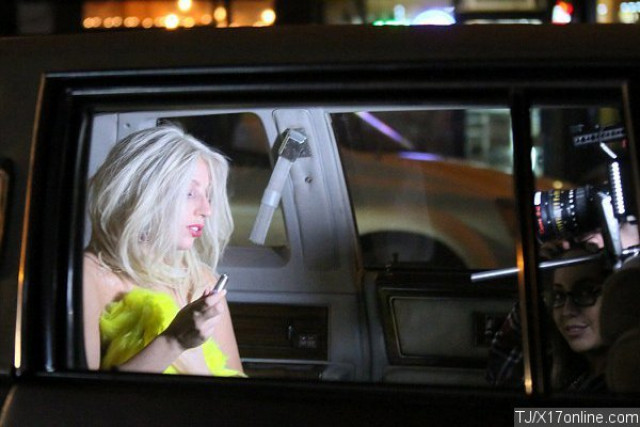 gaga showed more than what she bargained for when she was spotted filming scenes on saturday night photo acesshowbiz gaga showed more than what she bargained for when she was spotted filming scenes on saturday night photo acesshowbiz