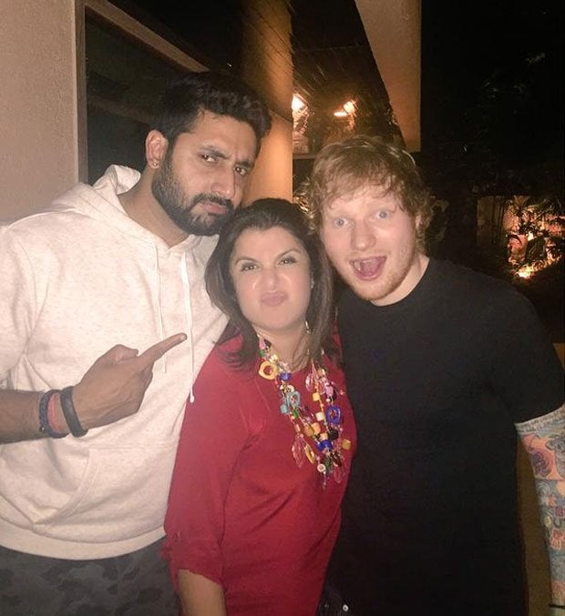 hollywood hotshot performer and pop star ed sheeran got the pleasure of being the special guest at the event