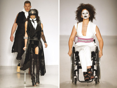milan fashion week sees designs for amputees milan fashion week sees designs for amputees