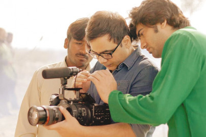 between a rock and a hard place