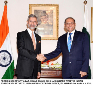 loc samjhota express among other issues discussed with jaishankar aizaz
