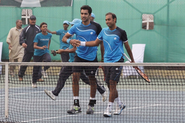 the reliable duo pakistan will have veteran davis cuppers aqeel and aisam as their key players for the tie against kuwait photo file the reliable duo pakistan will have veteran davis cuppers aqeel and aisam as their key players for the tie against kuwait photo file