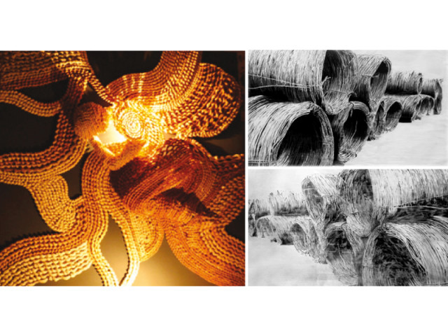 the exhibition featured around 200 canvases and portraits spread across extensive themes photo courtesy vm art gallery