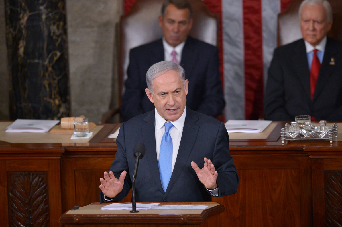 israel 039 s prime minister benjamin netanyahu addresses a joint session of the us congress on march 3 2015 at the us capitol in washington dc photo afp