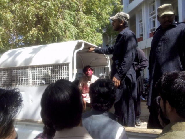 campus security guards detain a student who had been celebrating holi and had allegedly been involved in a ruckus photo facebook fayaz ali campus security guards detain a student who had been celebrating holi and had allegedly been involved in a ruckus photo facebook fayaz ali