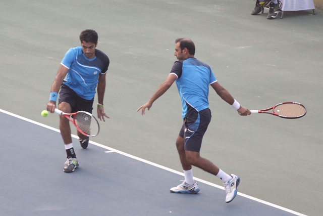 the draw aqeel will be up against kuwait 039 s top seed muhammad ghareeb while aisam will take on 20 year old naser alobaidly in the singles rubber on friday photo file