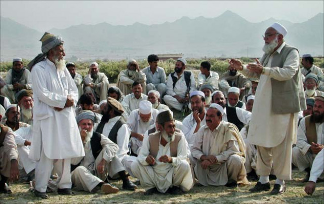a hassan khel tribal elder told the express tribune militants had disappeared altogether following an operation in december last year he said even the taliban hiding in the mountainous regions had gone photo afp
