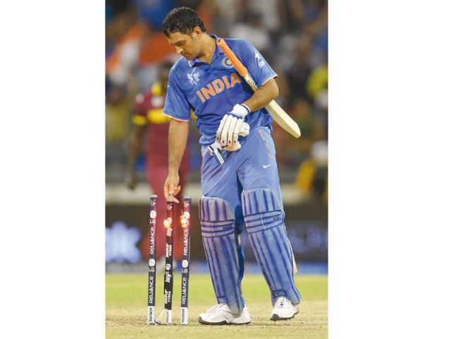 dhoni was once again the man for crisis as he guided india into the quarter finals after regular wickets left his side in a bit of trouble at 134 6 photo afp dhoni was once again the man for crisis as he guided india into the quarter finals after regular wickets left his side in a bit of trouble at 134 6 photo afp