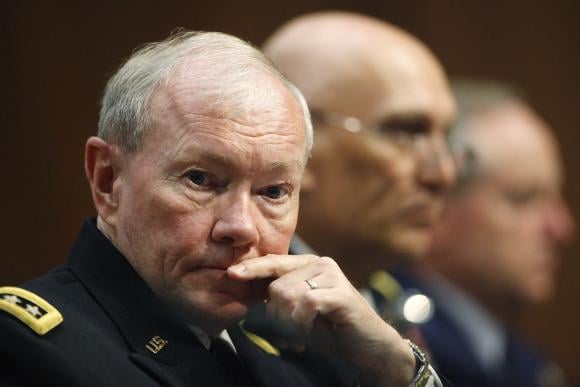 chairman of the joint chiefs of staff us army general martin dempsey photo reuters