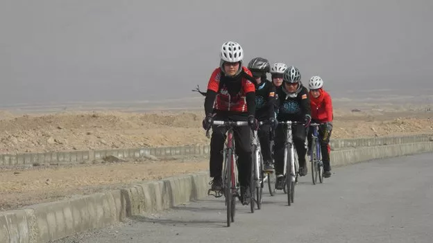 females cycling in afghanistan photo bbc females cycling in afghanistan photo bbc