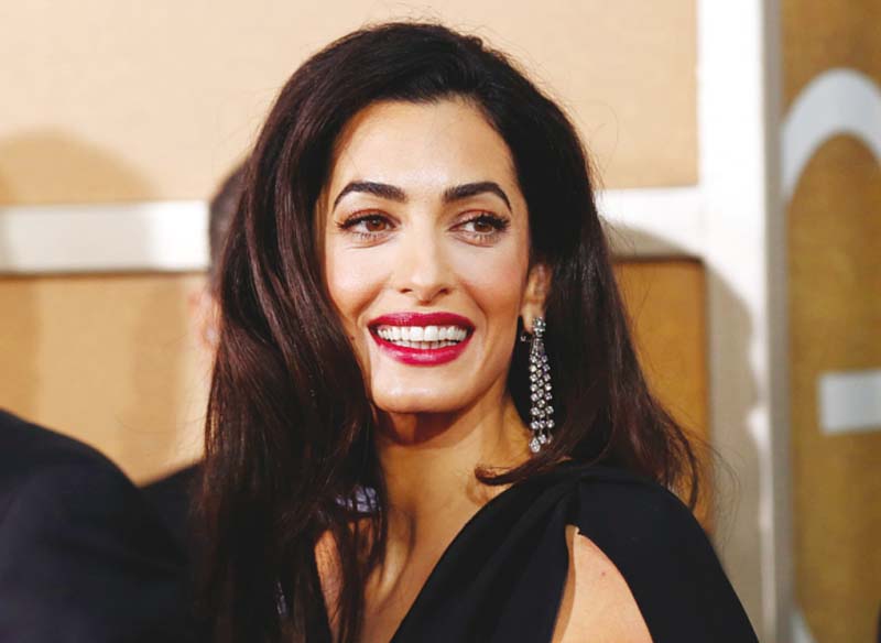 amal said in a statement that it was an honour to teach at the ivy league institution photo publicity