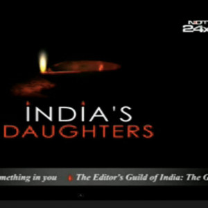 india channel protests rape documentary ban with blank screen