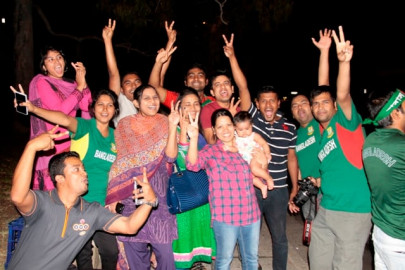 euphoria in lakemba as bangladesh reach last eight euphoria in lakemba as bangladesh reach last eight