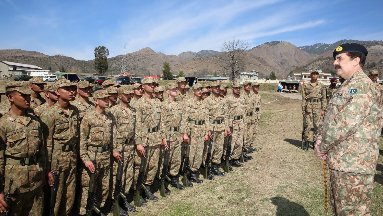 army chief general raheel sharif visited pma kakul on tuesday march 10 2015 photo ispr