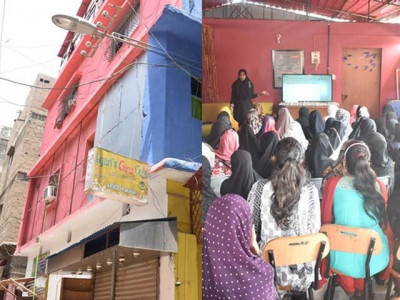 once a neighbourhood of gang wars lyari s girls caf is helping women reclaim the streets