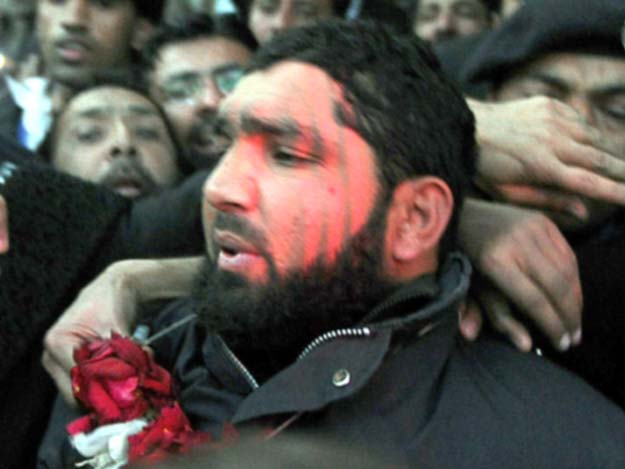 while upholding the death sentence the ruling set aside qadri s conviction on charges of terrorism which means that the killer of the ex governor is not likely to be hanged any time soon photo afp