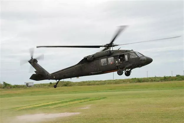 a file photo of a uh 60 black hawk landing in cameron louisiana photo afp a file photo of a uh 60 black hawk landing in cameron louisiana photo afp