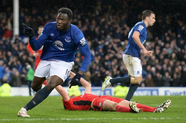 key player lukaku has six goals in the competition so far a hat trick in the away leg and a brace at home during everton 039 s 7 2 aggregate thumping young boys in the last round photo afp