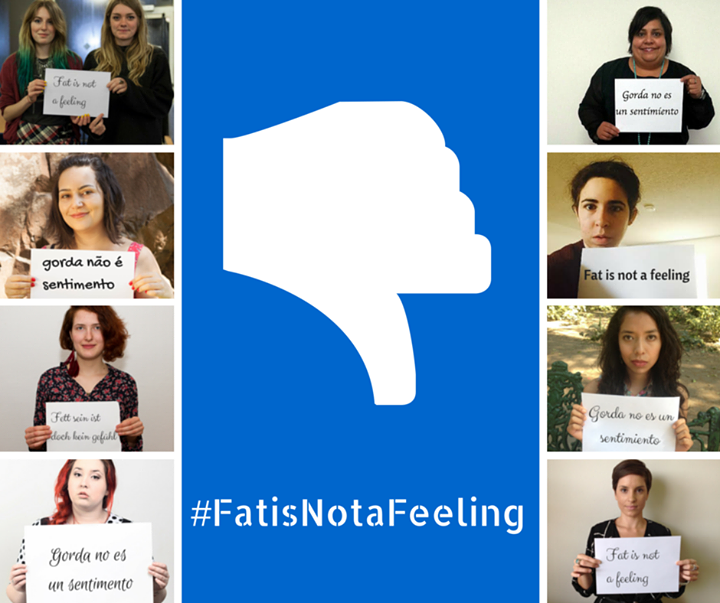 8 young women from around the globe are asking facebook to remove the quot fat quot emoticon option their quot fat is not a feeling quot campaign photo change org