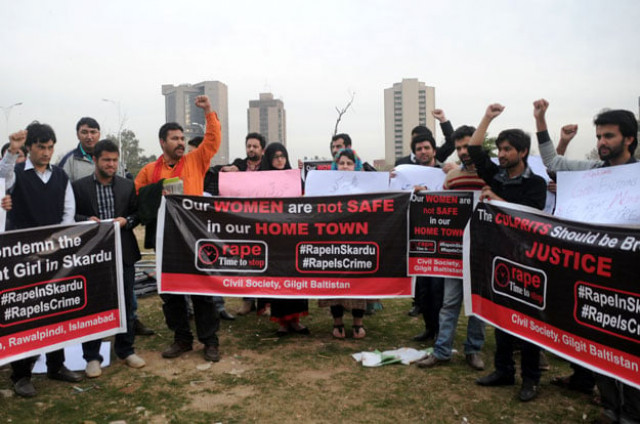protesters gathered outside the national press club npc on wednesday said that if justice was not delivered the incident could discourage girls from going to school photo agha mahroz express protesters gathered outside the national press club npc on wednesday said that if justice was not delivered the incident could discourage girls from going to school photo agha mahroz express