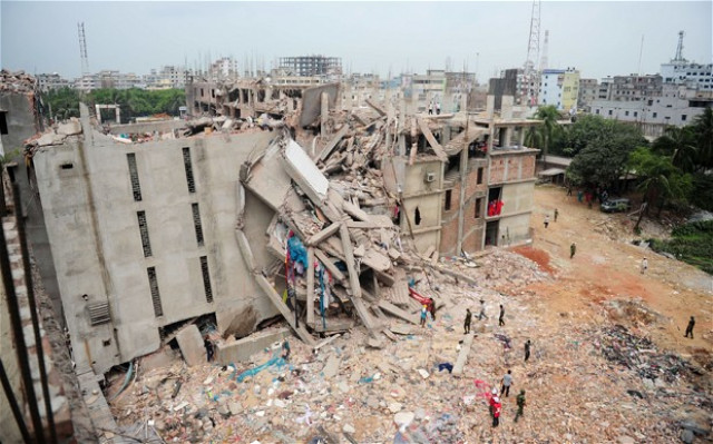 a file photo of a factory building which collapsed in bangladesh photo afp a file photo of a factory building which collapsed in bangladesh photo afp