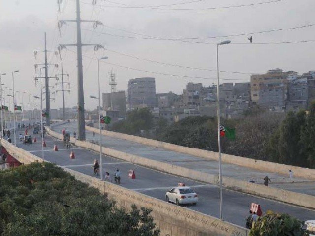 the court was pleaded to declare proposed fencing of the highway under the m 9 project as illegal photo mohammad noman express file