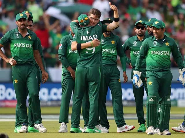 pakistan 039 s shaheen afridi celebrates after taking the wicket of bangladesh 039 s mahmudullah during their cwc19 clash photo getty