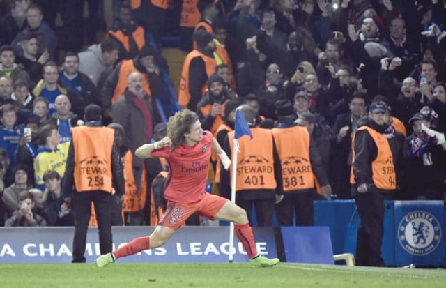 former chelsea defender david luiz revealed he did not plan on celebrating if he scored a goal but was carried away by the emotions when he equalised late on photo reuters