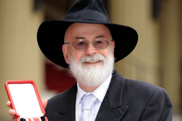 terry pratchett in 2009 photo afp terry pratchett in 2009 photo afp