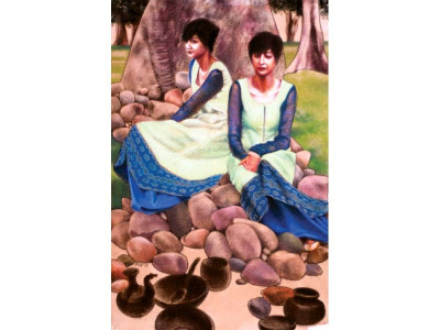 not resigning to fate paintings portray resilience power of belief