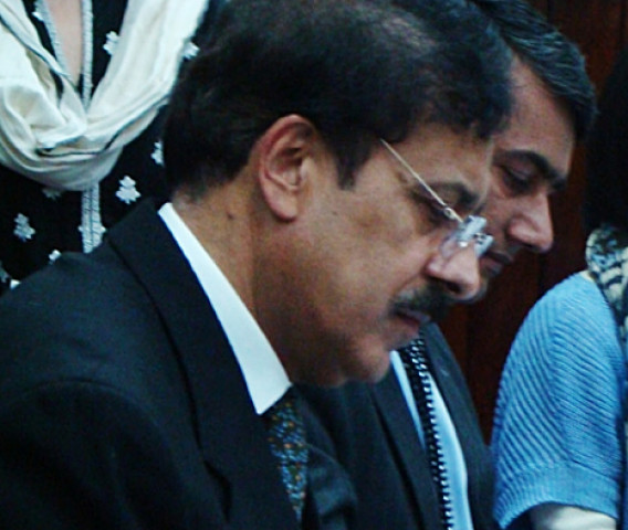 raja turned out to be a tough officer and at times reprimanded staff on issues of minor importance photo nef