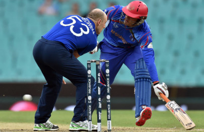 england ends world cup campaign with nine wicket win over afghanistan