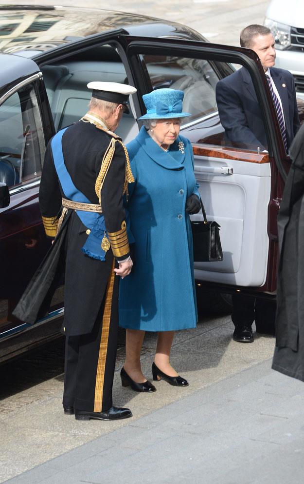 britain 039 s queen elizabeth ii r and britain 039 s prince philip duke of edinburgh arrive ahead of a service of commemoration for those who served in afghanistan at st paul 039 s cathedral in central london on march 13 2015 photo afp