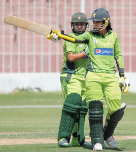 icc women s championship bismah stars in pakistan win