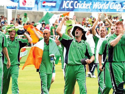 between pakistan and qualification stand ireland