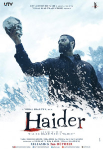haider to be screened in london