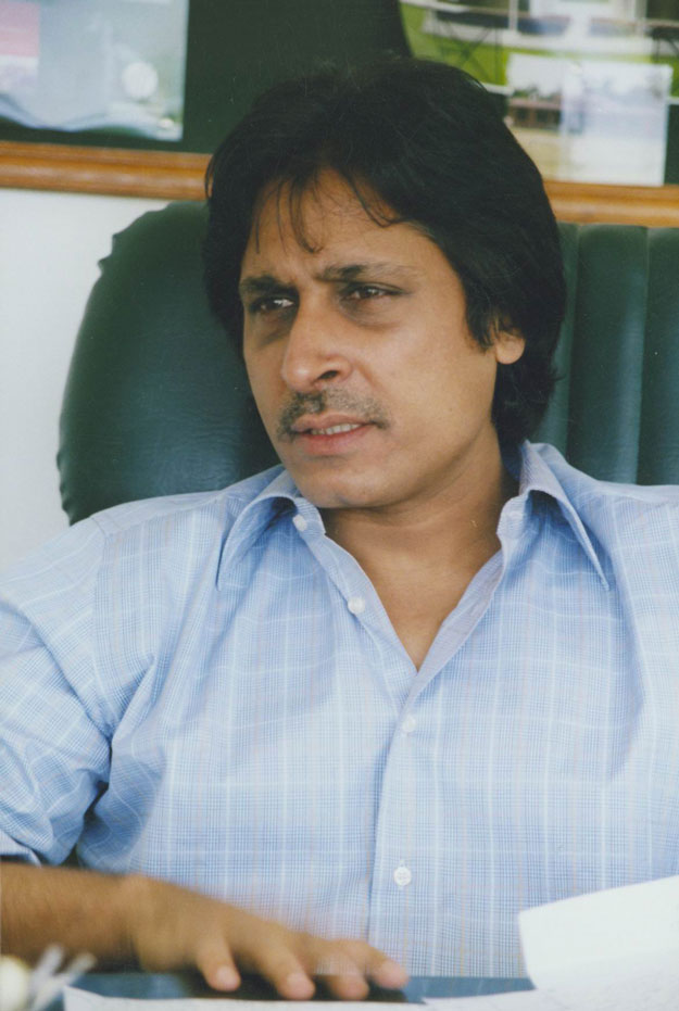 if you do not use a leg spinner in a match against australia then when will you use him asks ramiz raja photo tmn file