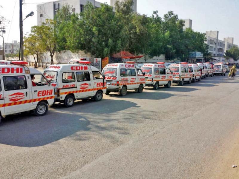 suspects arrested by the rangers have allegedly revealed that the ambulances of welfare rescue services were used to transport arms from one place to another photo file