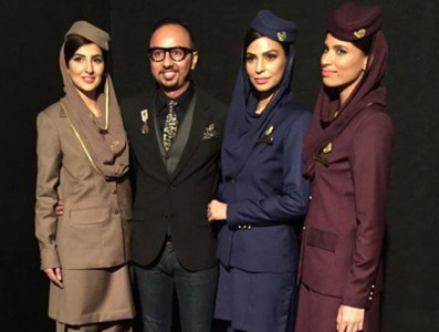 fashion forward pia to glam up air hostesses with nomi ansari s creations