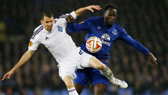 in form romelu lukaku is the leading goal scorer amongst the remaining teams in the europa league and would want to extend his run against dynamo kiev on thursday photo afp