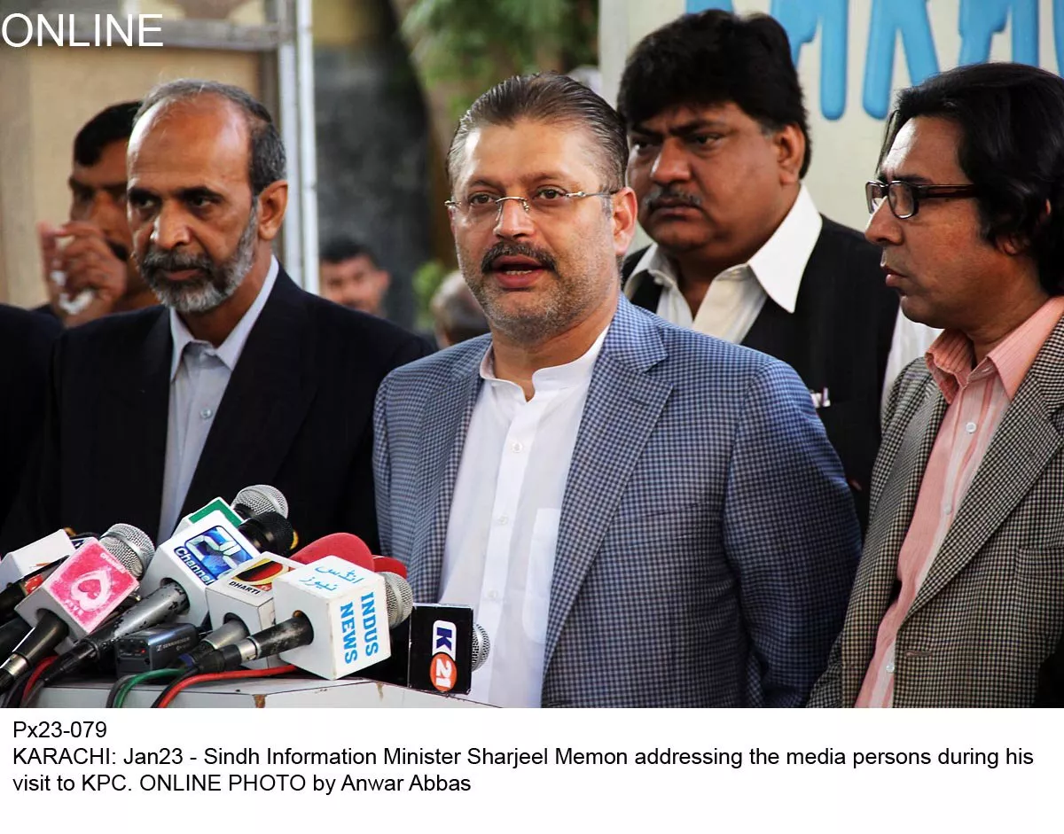 the sindh information minister says sindh govt has never facilitated any criminals photo online the sindh information minister says sindh govt has never facilitated any criminals photo online