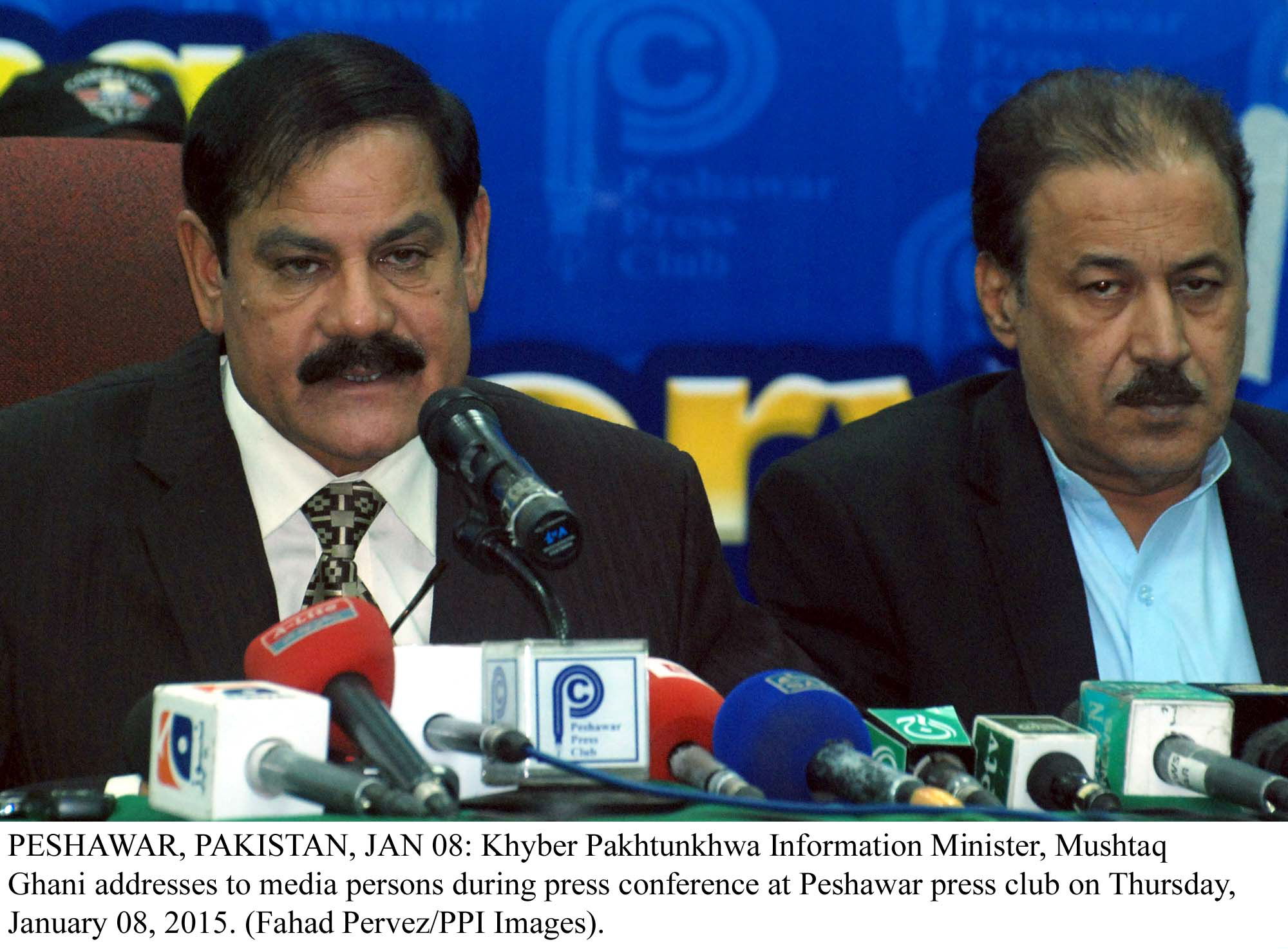 while addressing the media minister for information and higher education mushtaq ghani said the ict policy is a major leap towards e governance and will increase the efficiency of state machinery photo ppi
