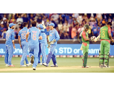 defending champions india join south africa in semis