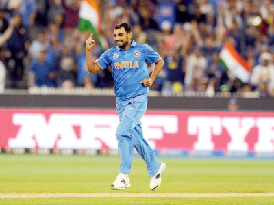 propelled by their bowlers india dhoni ng on the look of champions