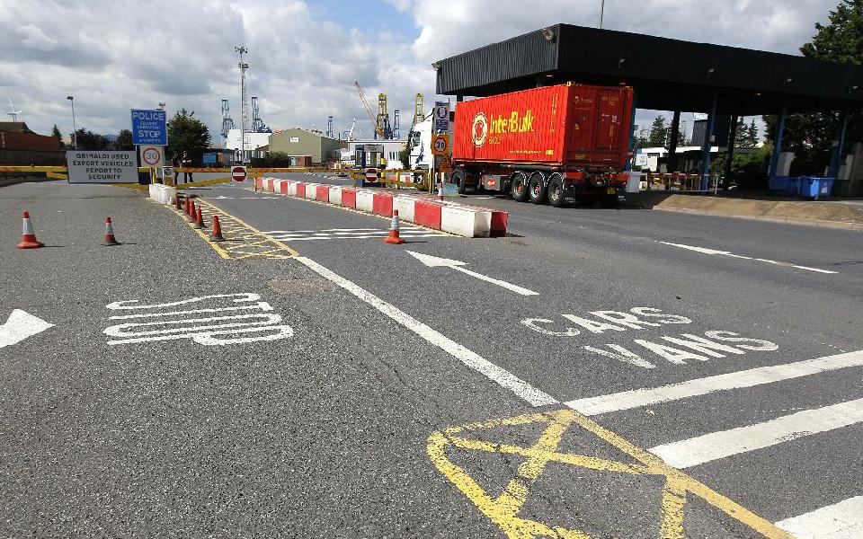 illegal immigrants were easily smuggled out of the uk through dover port photo afp