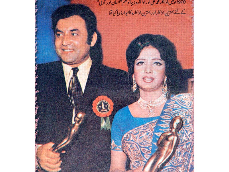 ali s career as a hero began with rafique rizvi s film shararat 1964 photo nigar golden jubilee edition