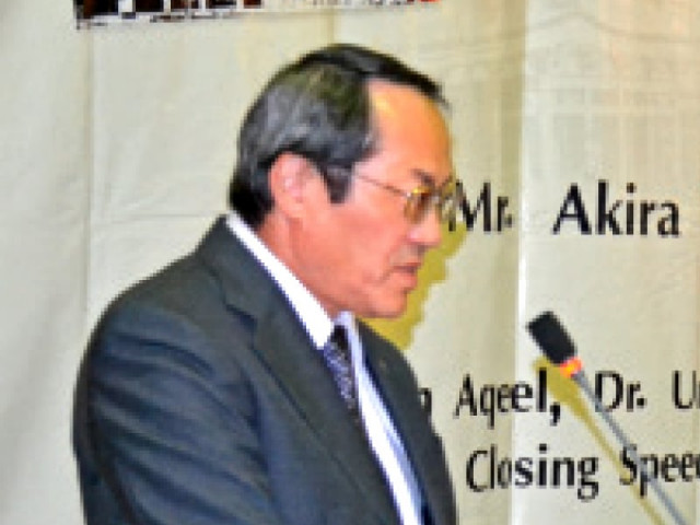 ouchi stressed that pakistan was a country with great potential for economic growth there is a large market in pakistan as it is very near to the middle east